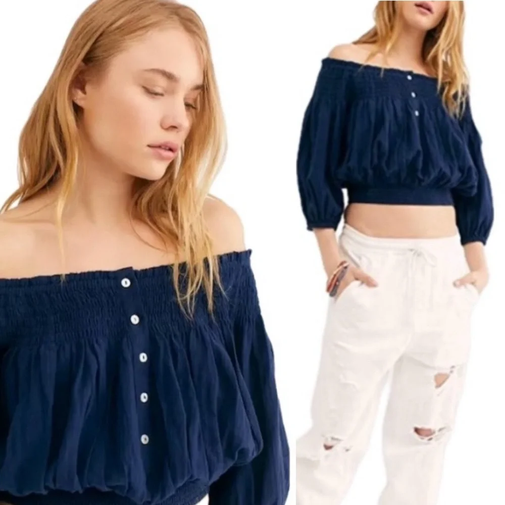 Free People 🎨 navy